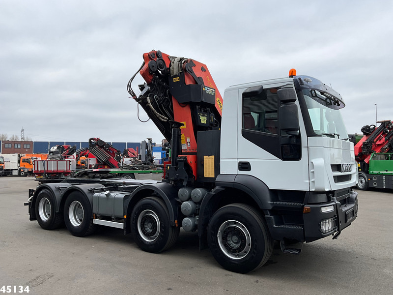 Iveco Stralis AD410T44 8x4 Palfinger 44 Tonmeter laadkraan + Fly-Jib Just 222.398 km! - شاحنة جرار: صور 5 Iveco Stralis AD410T44 8x4 Palfinger 44 Tonmeter laadkraan + Fly-Jib Just 222.398 km! - شاحنة جرار: صور 5