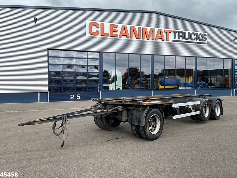 Ligthart 3-assige container aanhangwagen - شاحنات الحاويات/ جسم علوي قابل للتغيير مقطورة: صور 1 Ligthart 3-assige container aanhangwagen - شاحنات الحاويات/ جسم علوي قابل للتغيير مقطورة: صور 1
