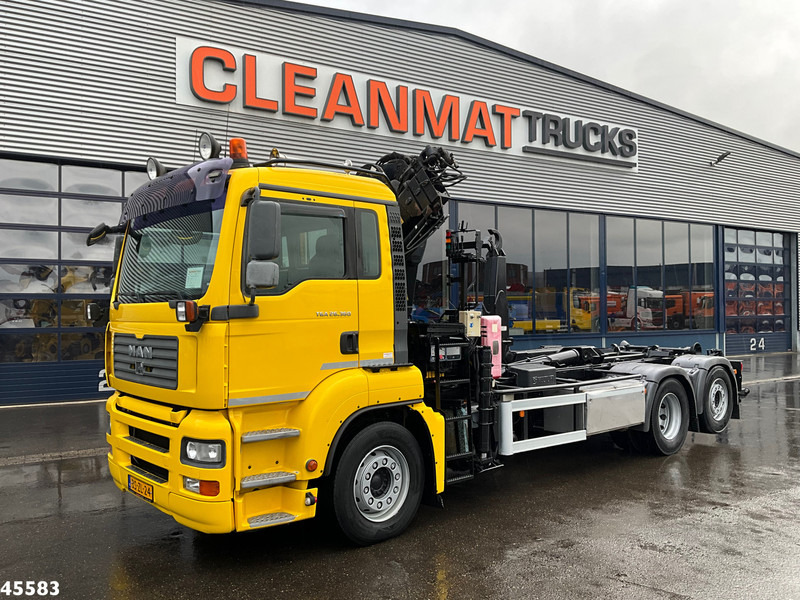MAN TGA 26.360 Hiab 16 Tonmeter laadkraan - شاحنة ذات الخطاف, شاحنة كرين: صور 2 MAN TGA 26.360 Hiab 16 Tonmeter laadkraan - شاحنة ذات الخطاف, شاحنة كرين: صور 2