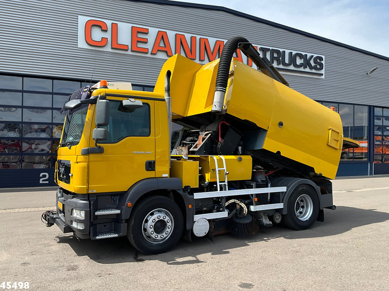 MAN TGM 18.290 4x2 Johnston Beam VT 800 Left and right sweeper - سياره كنس شوارع: صور 2 MAN TGM 18.290 4x2 Johnston Beam VT 800 Left and right sweeper - سياره كنس شوارع: صور 2