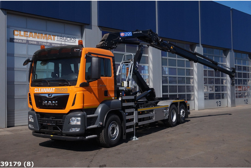 MAN TGS 26.420 HMF 21 Tonmeter laadkraan Just 170.296 km! - شاحنة ذات الخطاف, شاحنة كرين: صور 1 MAN TGS 26.420 HMF 21 Tonmeter laadkraan Just 170.296 km! - شاحنة ذات الخطاف, شاحنة كرين: صور 1