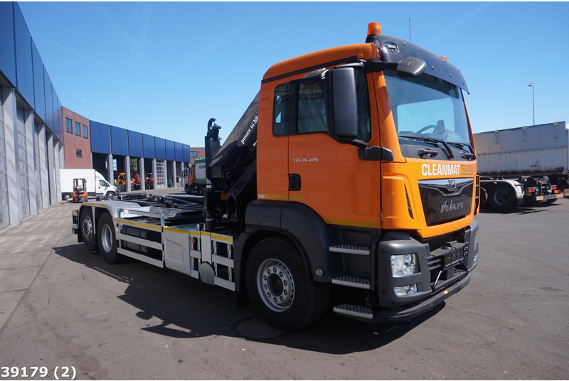 MAN TGS 26.420 HMF 21 ton/meter laadkraan - شاحنة ذات الخطاف, شاحنة كرين: صور 3 MAN TGS 26.420 HMF 21 ton/meter laadkraan - شاحنة ذات الخطاف, شاحنة كرين: صور 3