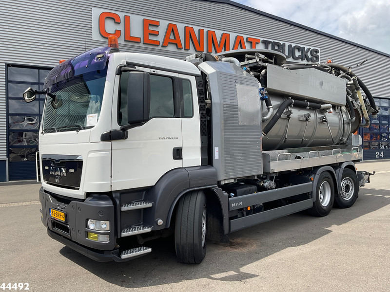 MAN TGS 28.440 FFG Flensburger 12,5m³ Saug/Spul combi Waterrecycling - فراغ شاحنة: صور 2 MAN TGS 28.440 FFG Flensburger 12,5m³ Saug/Spul combi Waterrecycling - فراغ شاحنة: صور 2
