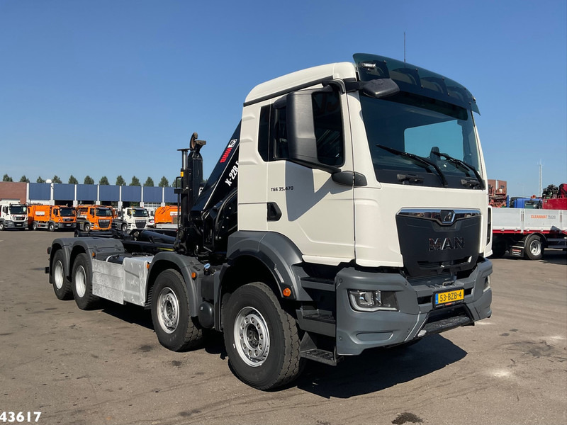 MAN TGS 32.470 8x4 Euro 6 Hiab 22 Tonmeter laadkraan Just 68.765 Km! - شاحنة ذات الخطاف: صور 5 MAN TGS 32.470 8x4 Euro 6 Hiab 22 Tonmeter laadkraan Just 68.765 Km! - شاحنة ذات الخطاف: صور 5