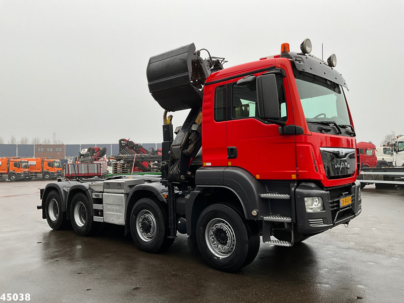 MAN TGS 35.400 8x4 Euro 6 HMF 16 Tonmeter Z-kraan - شاحنة ذات الخطاف, شاحنة كرين: صور 3 MAN TGS 35.400 8x4 Euro 6 HMF 16 Tonmeter Z-kraan - شاحنة ذات الخطاف, شاحنة كرين: صور 3