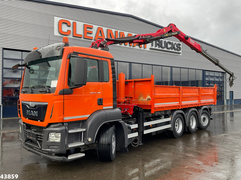 MAN TGS 35.400 8x4 Euro 6 Palfinger 17 Tonmeter Z-kraan - قلابات, شاحنة كرين: صور 2 MAN TGS 35.400 8x4 Euro 6 Palfinger 17 Tonmeter Z-kraan - قلابات, شاحنة كرين: صور 2
