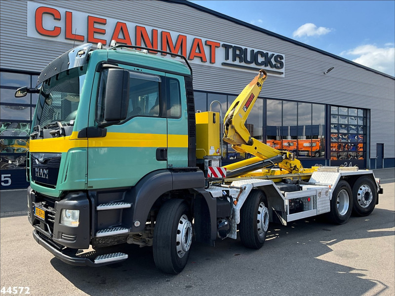 MAN TGS 35.440 8x2 Euro 6 Multilift 26 Ton haakarmsysteem - شاحنة ذات الخطاف: صور 1 MAN TGS 35.440 8x2 Euro 6 Multilift 26 Ton haakarmsysteem - شاحنة ذات الخطاف: صور 1
