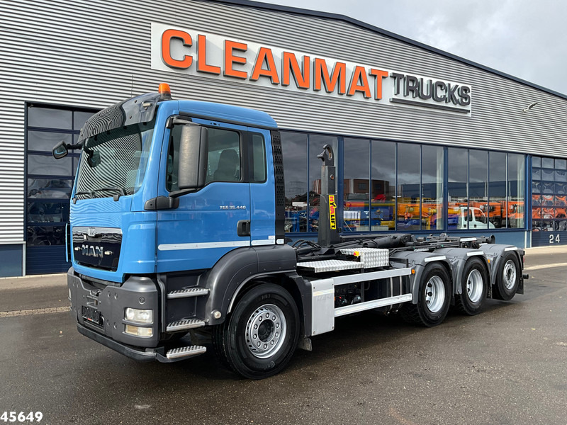 MAN TGS 35.440 8x4 Hyvalift 26 Ton haakarmsysteem - شاحنة ذات الخطاف: صور 2 MAN TGS 35.440 8x4 Hyvalift 26 Ton haakarmsysteem - شاحنة ذات الخطاف: صور 2