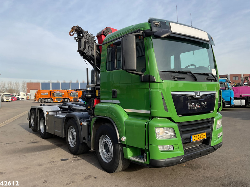MAN TGS 35.460 8x2 Euro 6 HMF 26 Tonmeter laadkraan - شاحنة ذات الخطاف, شاحنة كرين: صور 3 MAN TGS 35.460 8x2 Euro 6 HMF 26 Tonmeter laadkraan - شاحنة ذات الخطاف, شاحنة كرين: صور 3