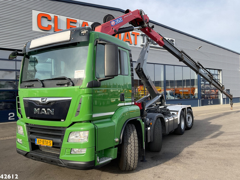 MAN TGS 35.460 8x2 Euro 6 HMF 26 Tonmeter laadkraan - شاحنة ذات الخطاف, شاحنة كرين: صور 1 MAN TGS 35.460 8x2 Euro 6 HMF 26 Tonmeter laadkraan - شاحنة ذات الخطاف, شاحنة كرين: صور 1