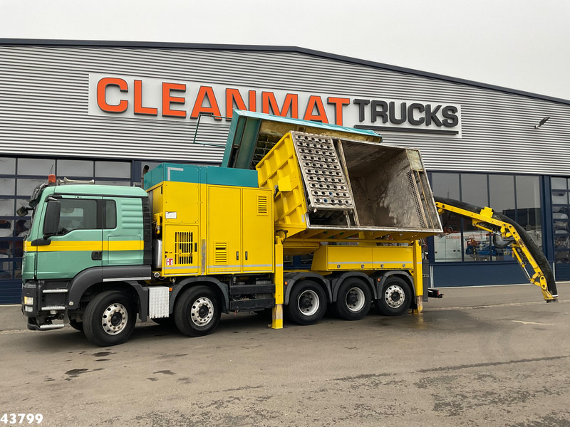 MAN TGS 35.480 10x4 RSP Tridem Saugbagger 10m³ - فراغ شاحنة: صور 1 MAN TGS 35.480 10x4 RSP Tridem Saugbagger 10m³ - فراغ شاحنة: صور 1