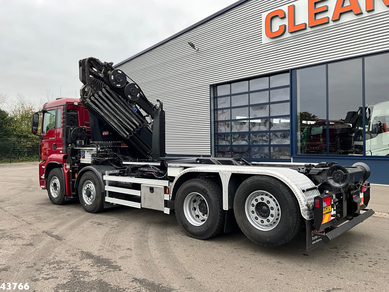 MAN TGS 35.480 8x4H Euro 6 HMF 40 Tonmeter laadkraan + Fly-Jib - شاحنة ذات الخطاف, شاحنة كرين: صور 5 MAN TGS 35.480 8x4H Euro 6 HMF 40 Tonmeter laadkraan + Fly-Jib - شاحنة ذات الخطاف, شاحنة كرين: صور 5