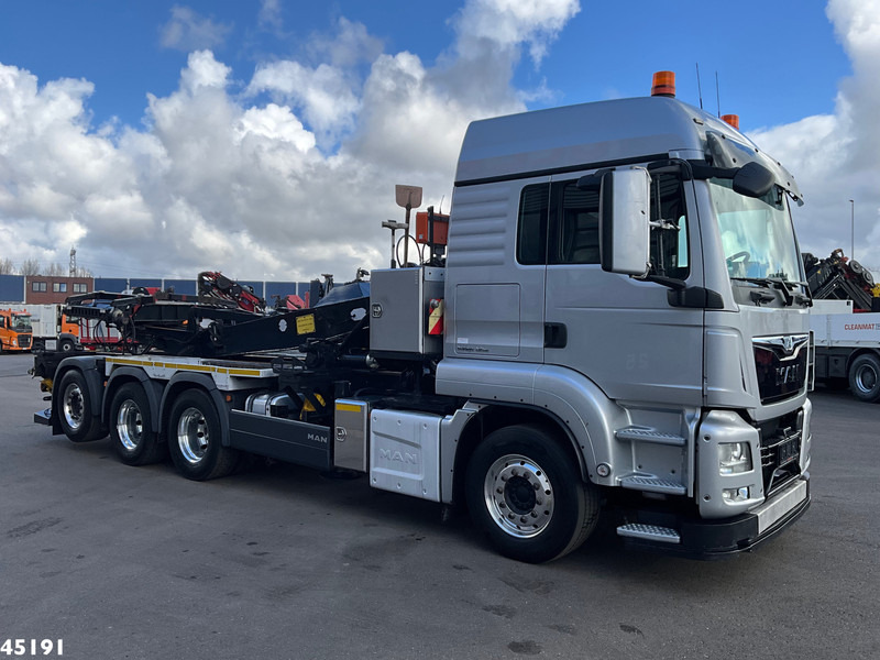 شاحنات الحاويات/ جسم علوي قابل للتغيير شاحنة MAN TGS 35.480 Euro 6 8x4 Deuringer Garagetransporter: صور 9