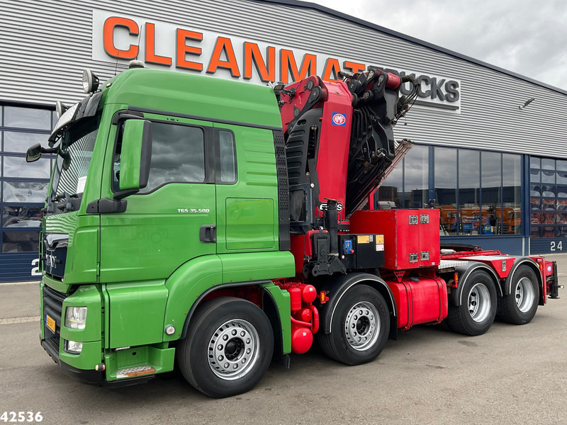 MAN TGS 35.500 8x4 HMF 95 Tonmeter laadkraan bj. 2019! - شاحنة جرار: صور 2 MAN TGS 35.500 8x4 HMF 95 Tonmeter laadkraan bj. 2019! - شاحنة جرار: صور 2