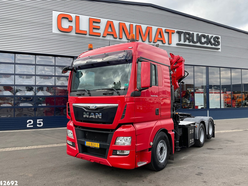 MAN TGX 28.440 Euro 6 Fassi 23 Tonmeter laadkraan + Fly-Jib - شاحنة جرار: صور 2 MAN TGX 28.440 Euro 6 Fassi 23 Tonmeter laadkraan + Fly-Jib - شاحنة جرار: صور 2