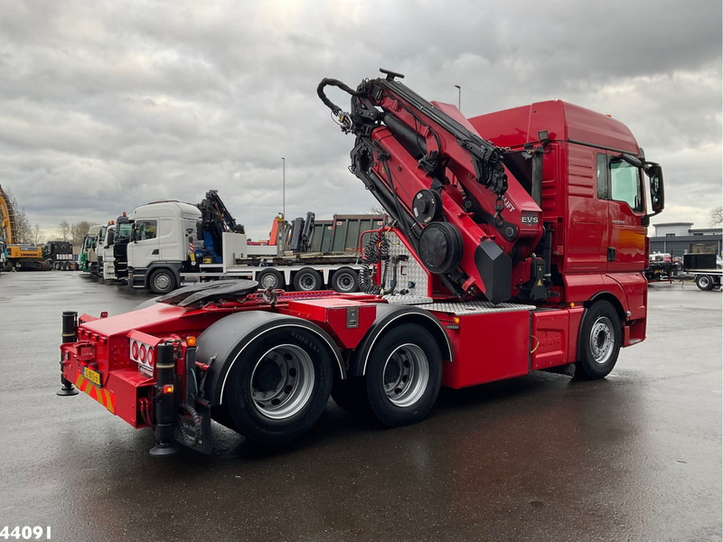 MAN TGX 28.510 HMF 50 Tonmeter laadkraan + Fly-Jib - شاحنة كرين: صور 5 MAN TGX 28.510 HMF 50 Tonmeter laadkraan + Fly-Jib - شاحنة كرين: صور 5