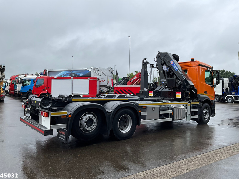 Mercedes-Benz ACTROS 2543 HMF 23 Tonmeter laadkraan - شاحنة ذات الخطاف: صور 4 Mercedes-Benz ACTROS 2543 HMF 23 Tonmeter laadkraan - شاحنة ذات الخطاف: صور 4
