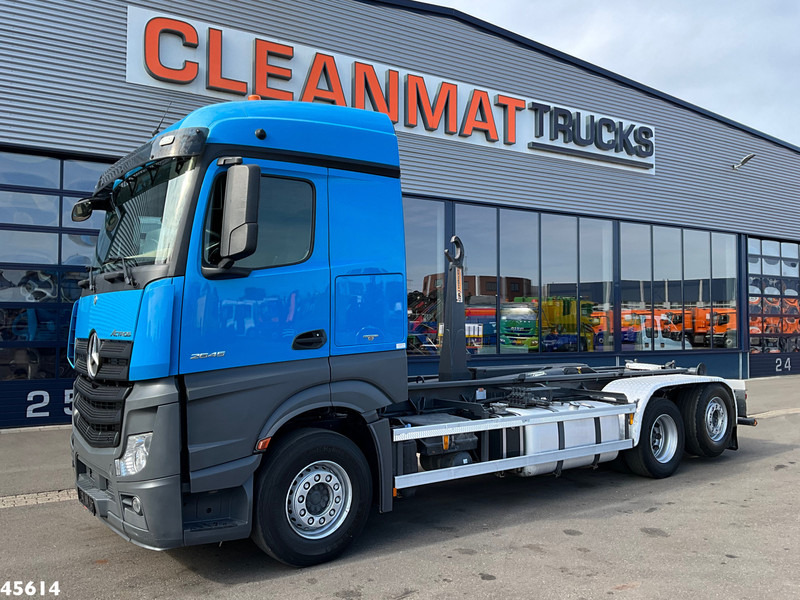 Mercedes-Benz Actros 2545 Euro 6 AJK 25 Tonmeter haakarmsysteem - شاحنة ذات الخطاف: صور 5 Mercedes-Benz Actros 2545 Euro 6 AJK 25 Tonmeter haakarmsysteem - شاحنة ذات الخطاف: صور 5