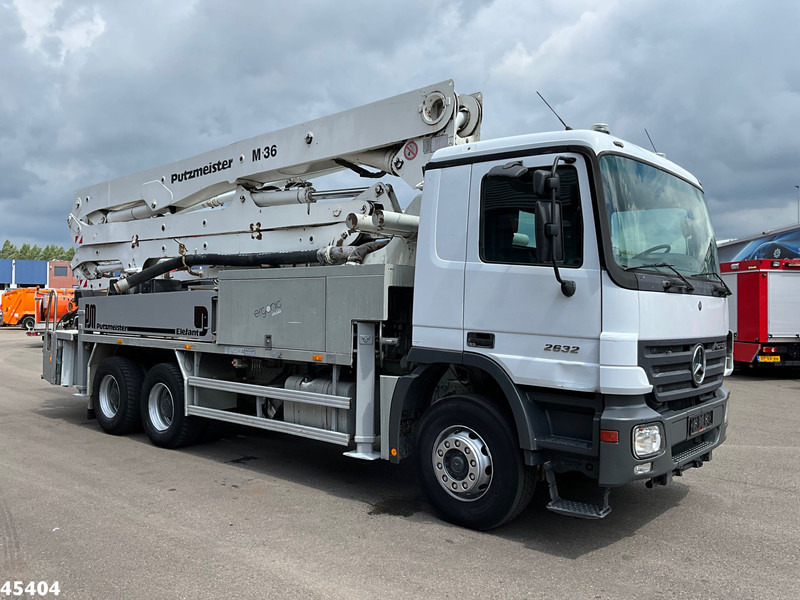 Mercedes-Benz Actros 2632 6x4 Putzmeister 36 Meter concrete pump - مضخة خرسانة: صور 5 Mercedes-Benz Actros 2632 6x4 Putzmeister 36 Meter concrete pump - مضخة خرسانة: صور 5