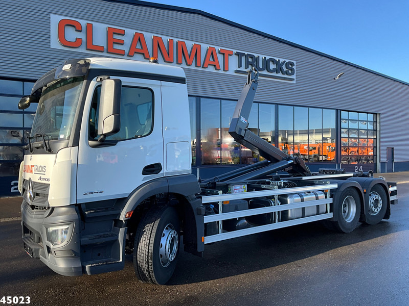 Mercedes-Benz Actros 2643 VDL 21 Ton haakarmsysteem - شاحنة ذات الخطاف: صور 1 Mercedes-Benz Actros 2643 VDL 21 Ton haakarmsysteem - شاحنة ذات الخطاف: صور 1