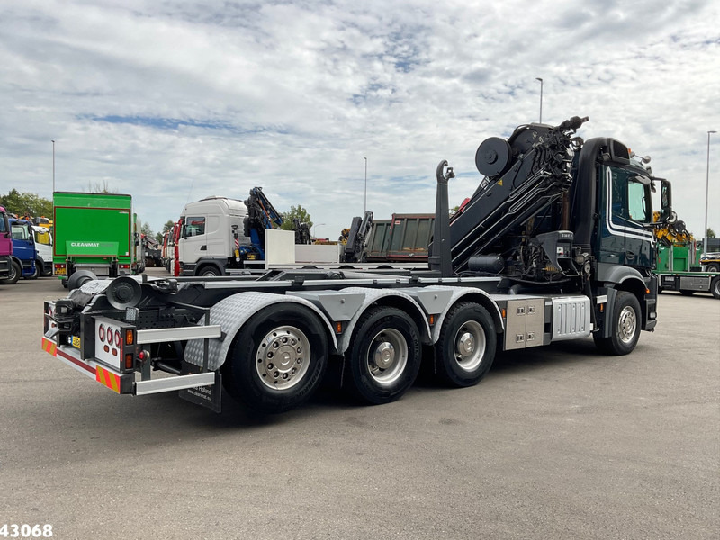 Mercedes-Benz Arocs 3251 8x4 Euro 6 Hiab 28 Tonmeter laadkraan - شاحنة ذات الخطاف, شاحنة كرين: صور 5 Mercedes-Benz Arocs 3251 8x4 Euro 6 Hiab 28 Tonmeter laadkraan - شاحنة ذات الخطاف, شاحنة كرين: صور 5