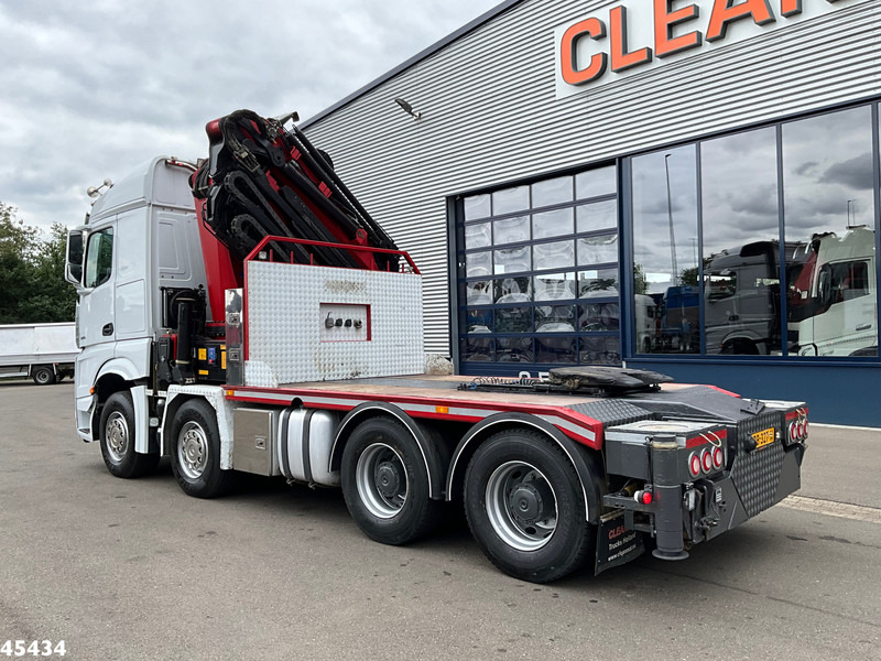 Mercedes-Benz Arocs 3251 8x4 Euro 6 Retarder HMF 85 Tonmeter laadkraan Fly-Jib - شاحنة كرين: صور 5 Mercedes-Benz Arocs 3251 8x4 Euro 6 Retarder HMF 85 Tonmeter laadkraan Fly-Jib - شاحنة كرين: صور 5