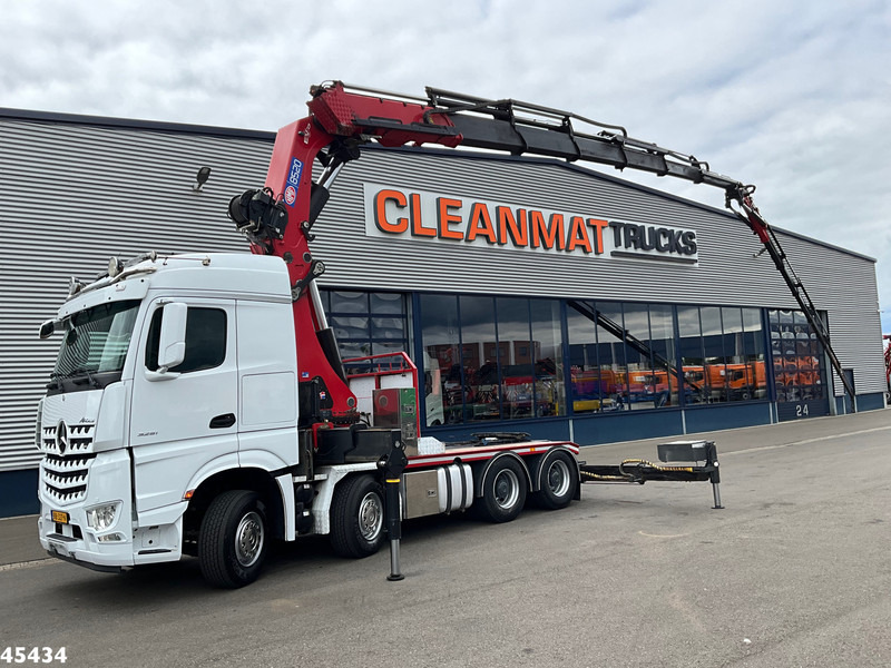 Mercedes-Benz Arocs 3251 8x4 Euro 6 Retarder HMF 85 Tonmeter laadkraan Fly-Jib - شاحنة جرار: صور 1 Mercedes-Benz Arocs 3251 8x4 Euro 6 Retarder HMF 85 Tonmeter laadkraan Fly-Jib - شاحنة جرار: صور 1