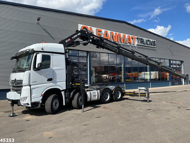 Mercedes-Benz Arocs 3253 8x4 Hiab 105 Tonmeter laadkraan - شاحنة جرار: صور 1 Mercedes-Benz Arocs 3253 8x4 Hiab 105 Tonmeter laadkraan - شاحنة جرار: صور 1