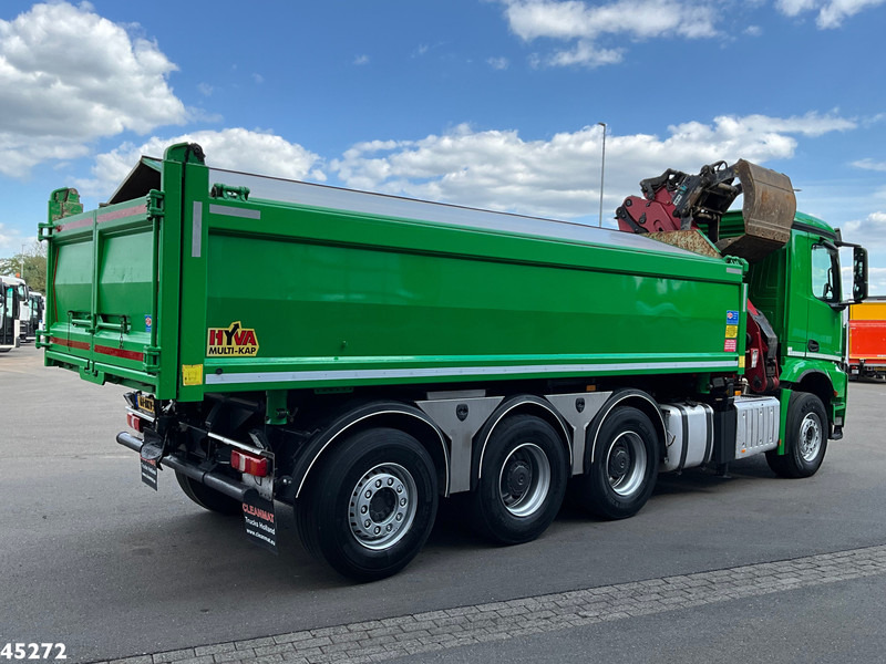Mercedes-Benz Arocs 3743 8x4 Euro 6 HMF 19 Tonmeter Elektrisch/Hydraulisch aangedreven Z-kraan - قلابات, شاحنة كرين: صور 5 Mercedes-Benz Arocs 3743 8x4 Euro 6 HMF 19 Tonmeter Elektrisch/Hydraulisch aangedreven Z-kraan - قلابات, شاحنة كرين: صور 5