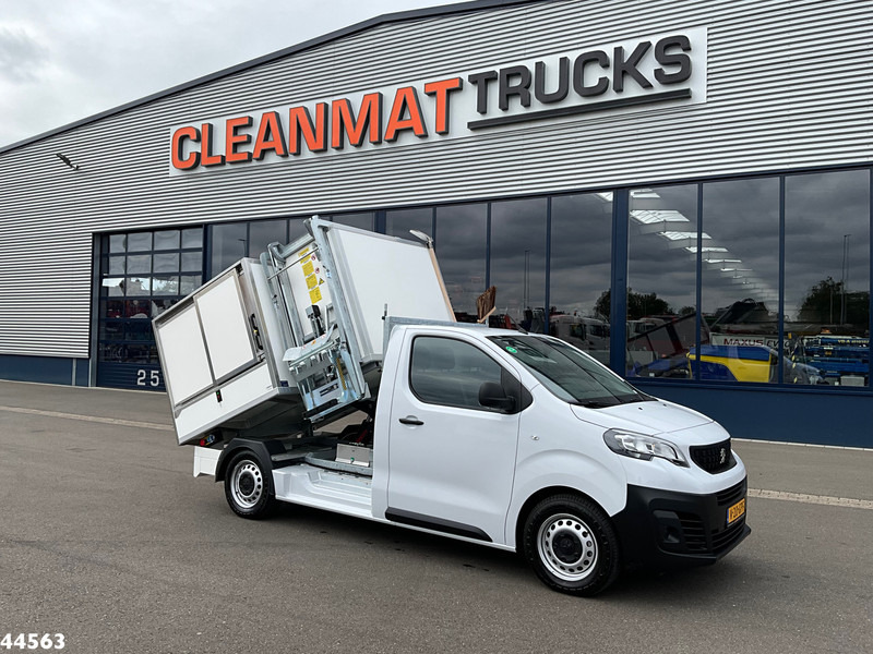 Peugeot E-Expert 100% elektrisch kippende zijlader - شاحنة القمامة: صور 1 Peugeot E-Expert 100% elektrisch kippende zijlader - شاحنة القمامة: صور 1