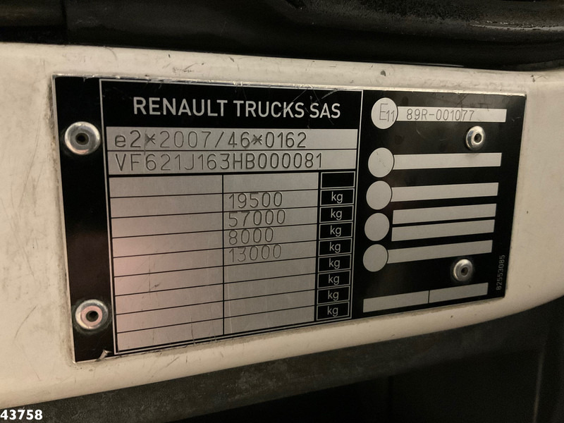 شاحنة ذات الخطاف Renault C 380 Euro 6 16 Ton haakarmsysteem: صور 19