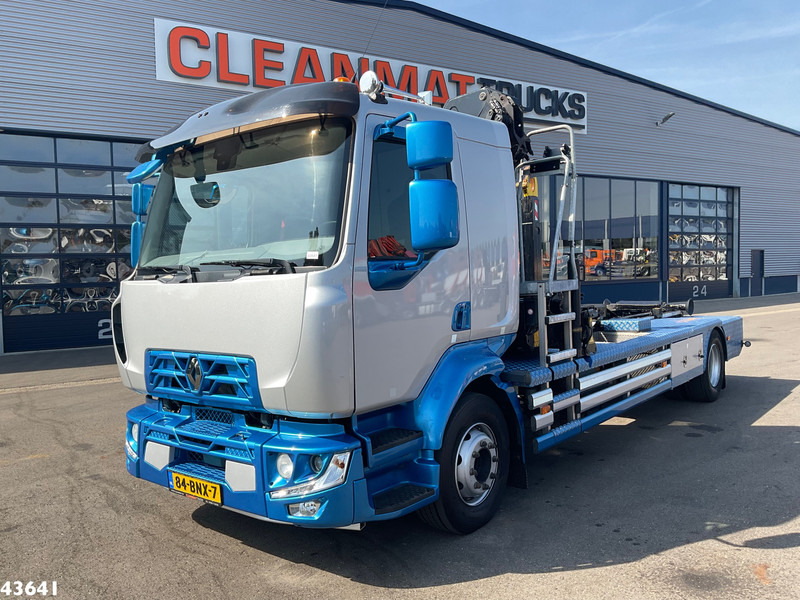 Renault D 240 Euro 6 HMF 10 Tonmeter laadkraan Just 66.850 km! - شاحنة ذات الخطاف, شاحنة كرين: صور 2 Renault D 240 Euro 6 HMF 10 Tonmeter laadkraan Just 66.850 km! - شاحنة ذات الخطاف, شاحنة كرين: صور 2