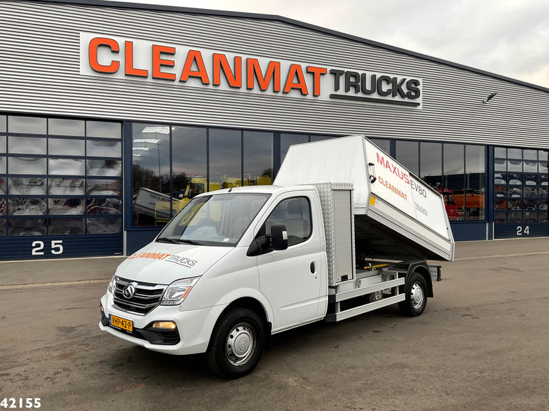 SAIC Maxus EV80 LWB Veegvuilkipper 100% elektrisch - شاحنة القمامة: صور 1 SAIC Maxus EV80 LWB Veegvuilkipper 100% elektrisch - شاحنة القمامة: صور 1