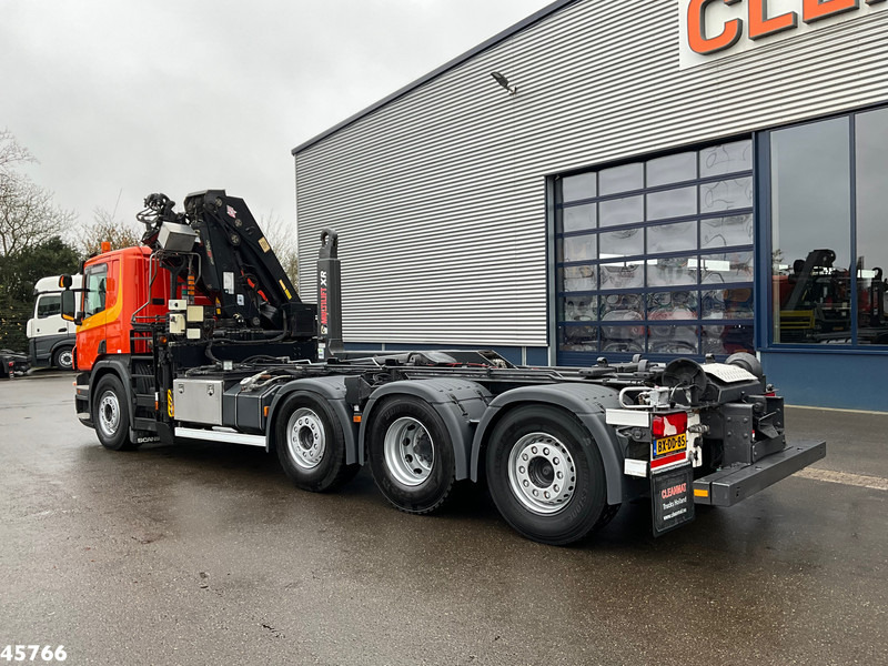 Scania G 380 8x2 Hiab 21 Tonmeter laadkraan - شاحنة ذات الخطاف, شاحنة كرين: صور 4 Scania G 380 8x2 Hiab 21 Tonmeter laadkraan - شاحنة ذات الخطاف, شاحنة كرين: صور 4