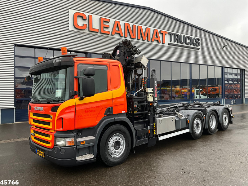 Scania G 380 8x2 Hiab 21 Tonmeter laadkraan - شاحنة ذات الخطاف, شاحنة كرين: صور 2 Scania G 380 8x2 Hiab 21 Tonmeter laadkraan - شاحنة ذات الخطاف, شاحنة كرين: صور 2
