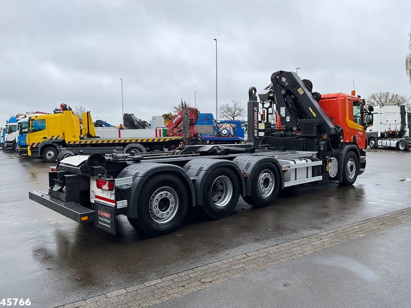 Scania G 380 8x2 Hiab 21 Tonmeter laadkraan - شاحنة ذات الخطاف, شاحنة كرين: صور 5 Scania G 380 8x2 Hiab 21 Tonmeter laadkraan - شاحنة ذات الخطاف, شاحنة كرين: صور 5