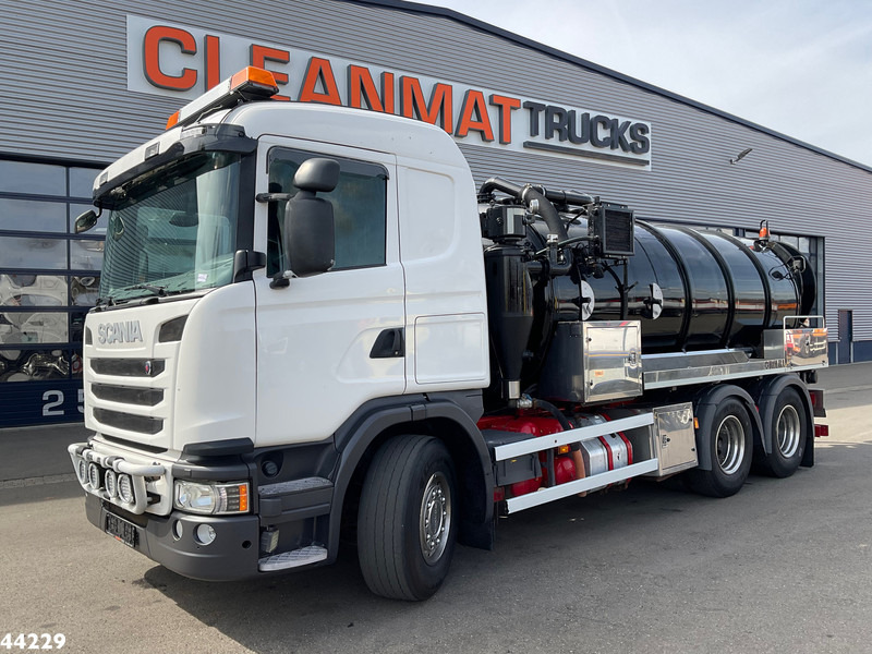Scania G 440 6x4 Saugwagen - فراغ شاحنة: صور 1 Scania G 440 6x4 Saugwagen - فراغ شاحنة: صور 1