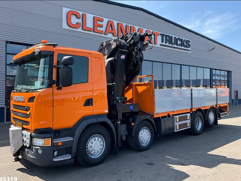 Scania G 450 Euro 6 HMF 60 Tonmeter laadkraan + Fly-Jib - شاحنة كرين: صور 2 Scania G 450 Euro 6 HMF 60 Tonmeter laadkraan + Fly-Jib - شاحنة كرين: صور 2