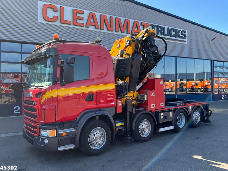 Scania G 480 8x2 Fassi 95 Tonmeter ladkraan + Fly-Jib - شاحنة كرين: صور 2 Scania G 480 8x2 Fassi 95 Tonmeter ladkraan + Fly-Jib - شاحنة كرين: صور 2