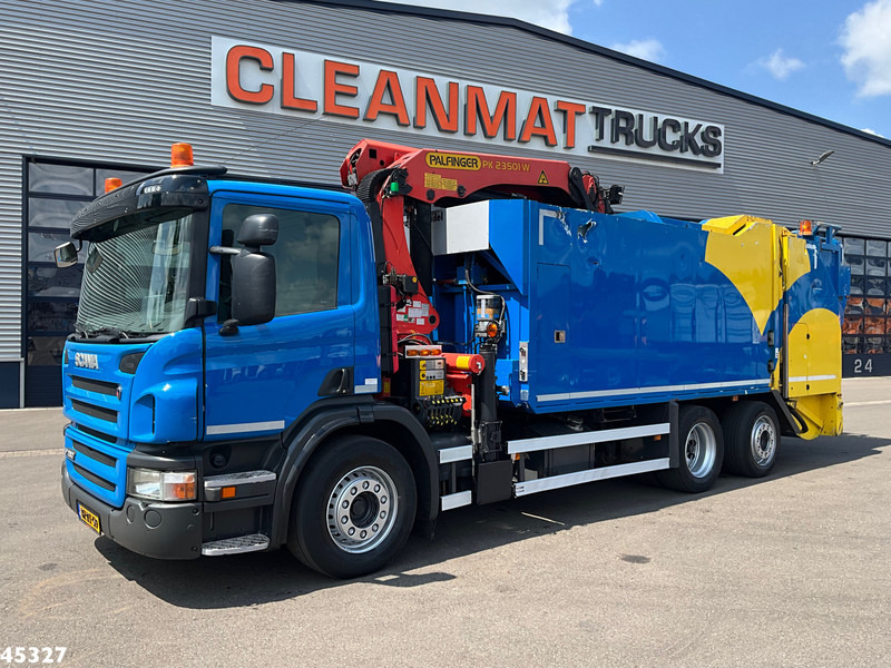 Scania P 280 Geesink / VSA Palfinger 23 Tonmeter laadkraan - شاحنة القمامة: صور 2 Scania P 280 Geesink / VSA Palfinger 23 Tonmeter laadkraan - شاحنة القمامة: صور 2
