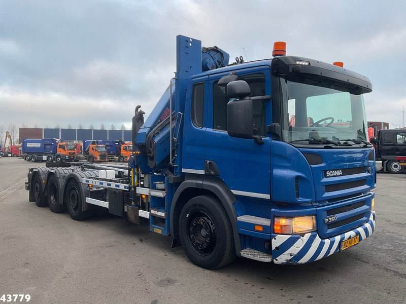 Scania P 360 8x2 Hiab 21 Tonmeter laadkraan - شاحنة ذات الخطاف, شاحنة كرين: صور 5 Scania P 360 8x2 Hiab 21 Tonmeter laadkraan - شاحنة ذات الخطاف, شاحنة كرين: صور 5
