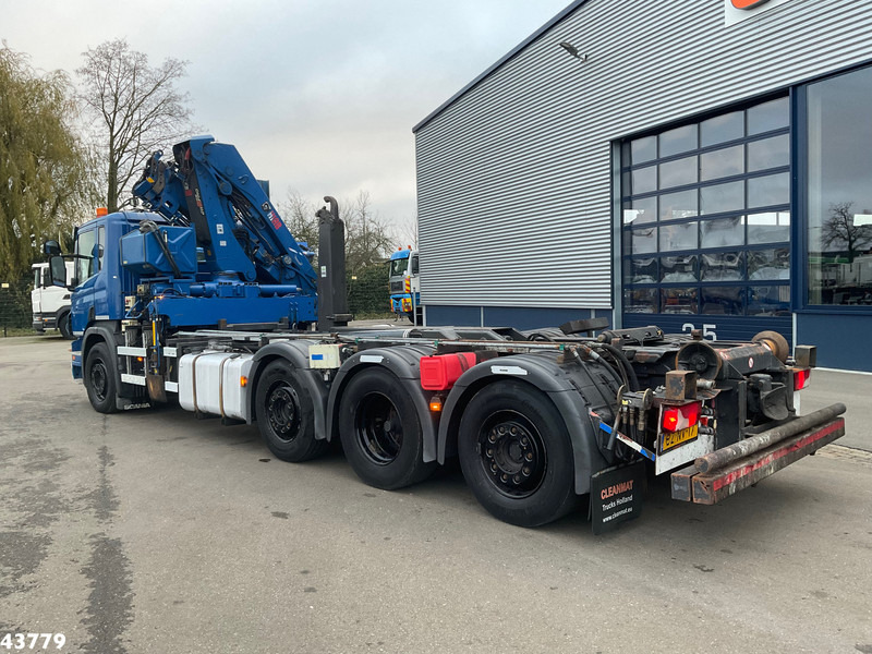 Scania P 360 8x2 Hiab 21 Tonmeter laadkraan - شاحنة ذات الخطاف, شاحنة كرين: صور 2 Scania P 360 8x2 Hiab 21 Tonmeter laadkraan - شاحنة ذات الخطاف, شاحنة كرين: صور 2