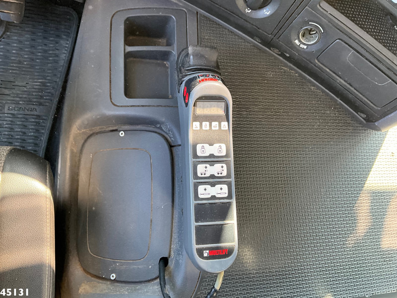 شاحنة ذات الخطاف, شاحنة كرين Scania P 380 8x4 Euro 5 Hiab 21 Tonmeter laadkraan Just 244.337 km!: صور 17