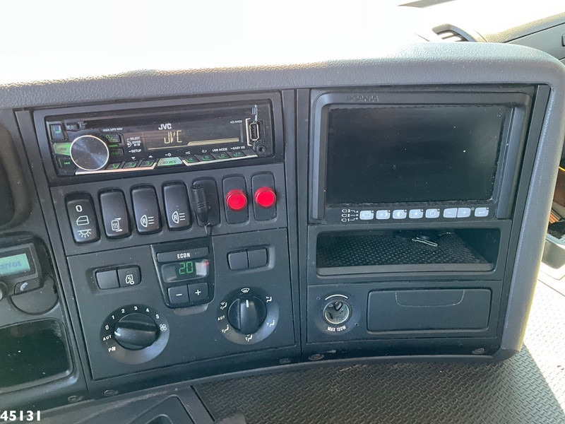 شاحنة ذات الخطاف, شاحنة كرين Scania P 380 8x4 Euro 5 Hiab 21 Tonmeter laadkraan Just 244.337 km!: صور 12