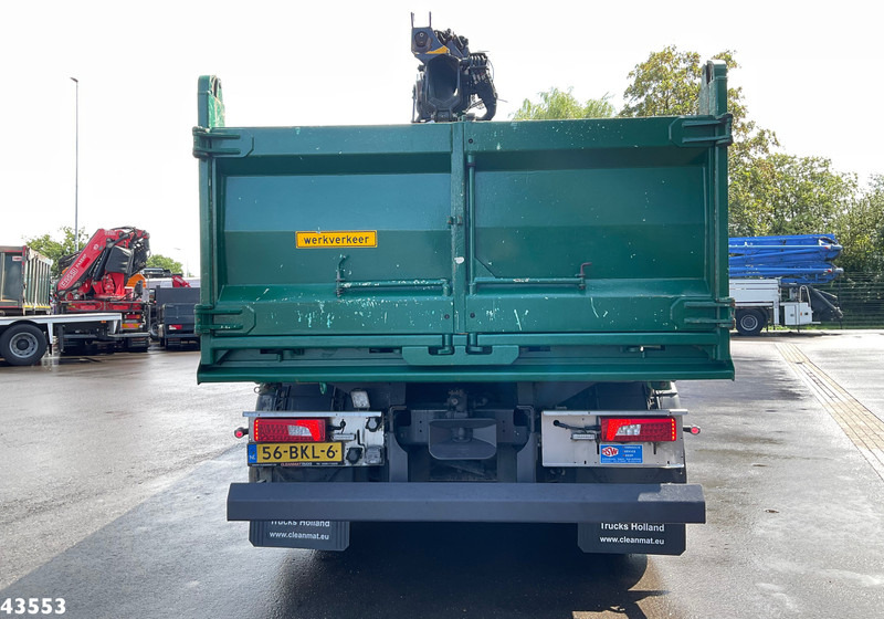 Scania P 410 8x4 Euro 6 HMF 18 Tonmeter laadkraan - قلابات, شاحنة كرين: صور 4 Scania P 410 8x4 Euro 6 HMF 18 Tonmeter laadkraan - قلابات, شاحنة كرين: صور 4