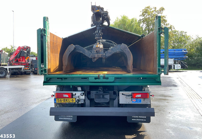 Scania P 410 8x4 Euro 6 HMF 18 Tonmeter laadkraan - قلابات, شاحنة كرين: صور 3 Scania P 410 8x4 Euro 6 HMF 18 Tonmeter laadkraan - قلابات, شاحنة كرين: صور 3
