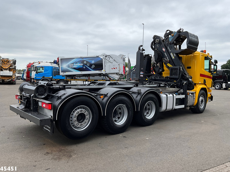Scania P 410 8x4 Euro 6 Palfinger 14 Tonmeter Z-kraan - شاحنة ذات الخطاف, شاحنة كرين: صور 4 Scania P 410 8x4 Euro 6 Palfinger 14 Tonmeter Z-kraan - شاحنة ذات الخطاف, شاحنة كرين: صور 4