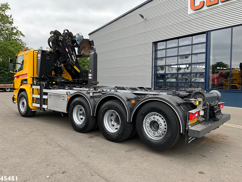Scania P 410 8x4 Euro 6 Palfinger 14 Tonmeter Z-kraan - شاحنة ذات الخطاف, شاحنة كرين: صور 5 Scania P 410 8x4 Euro 6 Palfinger 14 Tonmeter Z-kraan - شاحنة ذات الخطاف, شاحنة كرين: صور 5