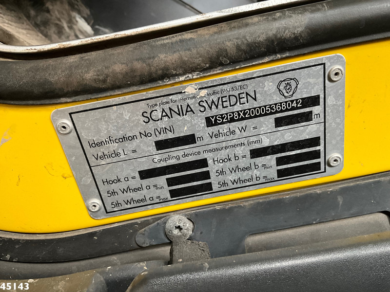 شاحنة ذات الخطاف Scania P 450 Euro 6 Hyvalift 26 Ton haakarmsysteem: صور 17