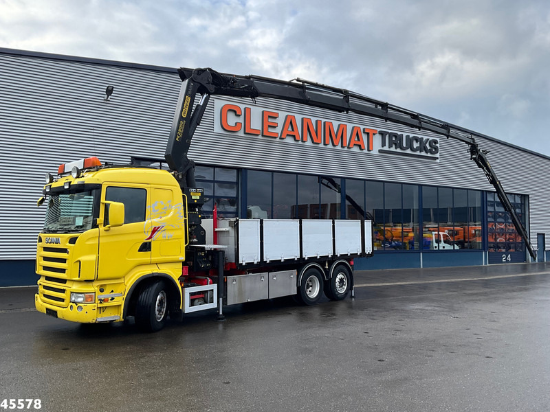 Scania R 380 Palfinger 29 Tonmeter laadkraan + Fly-Jib - شاحنة كرين: صور 1 Scania R 380 Palfinger 29 Tonmeter laadkraan + Fly-Jib - شاحنة كرين: صور 1